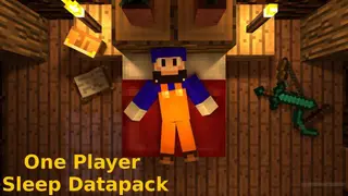 One Player Sleep Data Pack 1.16.5, 1.15.2 (Sleep Without Force Everyone To Go To Sleep)