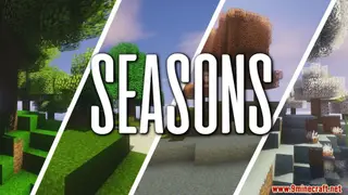 Seasons Data Pack 1.17.1, 1.15.2 (Realistic Seasons and Weather in Minecraft Vanilla)