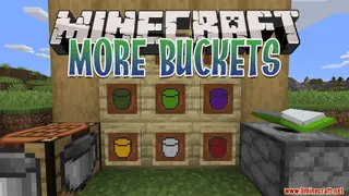 More Buckets Data Pack 1.16.5, 1.15.2 (New Buckets)