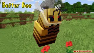 Better Bees Data Pack 1.15.2 (Collect Honey and Honeycomb, Remove Pollen from Bees)