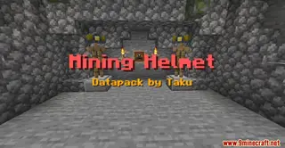 Mining Helmet Data Pack 1.17.1, 1.16.5 (Dig Down Easier With Better Utilities)