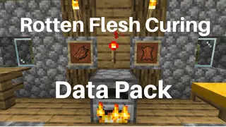 Rotten Flesh Curing Data Pack 1.14.3 (Easy Leather Making)