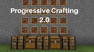 Progressive Tools Crafting 2.0 Data Pack 1.13.2 (New and Improved Crafting Tier)