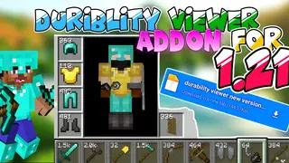Duriblity Viewer Addon (1.21, 1.20) – MCPE/Bedrock Mod