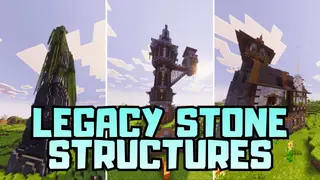 Legacy Stone Structures Addon (26.x, 1.21) – MCPE/Bedrock