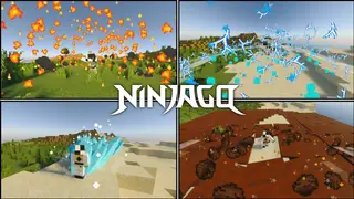 Ninjago Addon (26.x, 1.21) – MCPE/Bedrock Mod