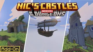 Nic's Castles and Dungeons Addon (26.x, 1.21) – MCPE/Bedrock Mod