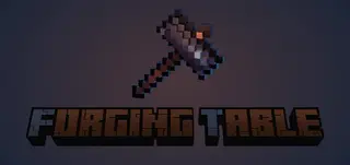 Forging Table Addon (26.x, 1.21) – MCPE/Bedrock Mod