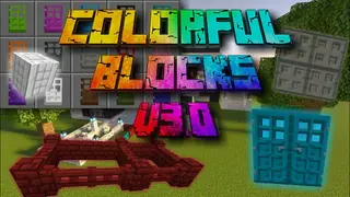 Colorful Blocks Addon (26.x, 1.21) – MCPE/Bedrock Mod