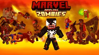 Marvel Zombies Addon (26.x, 1.21) – MCPE/Bedrock Mod