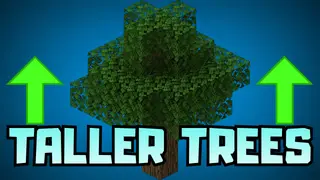 Taller Trees Addon (1.21, 1.20) – MCPE/Bedrock Mod