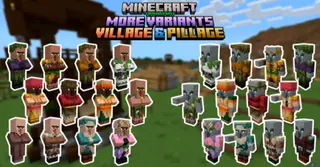 Immersive Variants Village & Pillage Addon (26.x, 1.21) – MCPE/Bedrock Mod