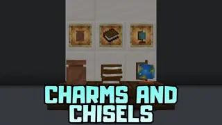 Charms and Chisels Addon (26.x, 1.21) – MCPE/Bedrock Mod