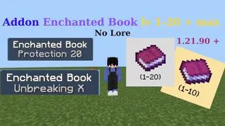 Extended Enchanted Books Tier Addon (26.x, 1.21) – MCPE/Bedrock Mod