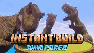 Instant Build Dino Poker Addon (26.x, 1.21) – MCPE/Bedrock Mod