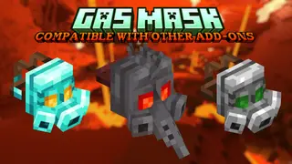 True Gas Mask Addon (26.x, 1.21) – MCPE/Bedrock Mod