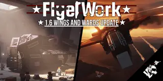 FlyerWork Vanilla Aircraft and Plane Addon (1.21, 1.20) – MCPE/Bedrock Mod