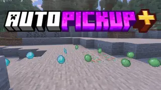 Auto Pickup Plus Addon (26.x, 1.21) – MCPE/Bedrock Mod