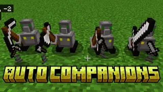 Auto Companions Addon (26.x, 1.21) – MCPE/Bedrock Mod