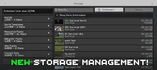 Déesse Storage Management Texture Pack (1.21, 1.20) – MCPE/Bedrock