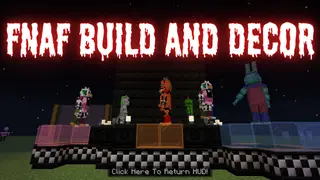FNAF Build and Decor Addon (26.x, 1.21) – MCPE/Bedrock Mod