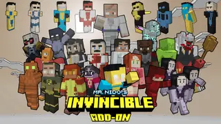 Mr. Nido's Invincible Addon (26.x, 1.21) – MCPE/Bedrock Mod