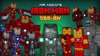 Mr. Nido's Iron Man Addon (1.26+, 1.21) – MCPE/Bedrock Mod