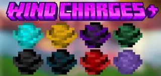 Wind Charges Plus Addon (1.21, 1.20) – MCPE/Bedrock Mod