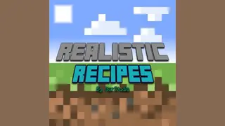 Realistic Recipes Addon (26.x, 1.21) – MCPE/Bedrock Mod