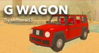 G Wagon Addon (1.21, 1.20) – MCPE/Bedrock Mod