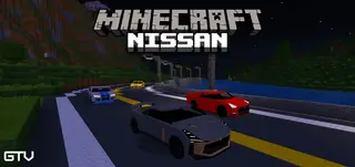 Nissan Cars Addon (26.x, 1.21) – MCPE/Bedrock Mod