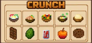 Crunch Addon (1.21, 1.20) – MCPE/Bedrock Mod