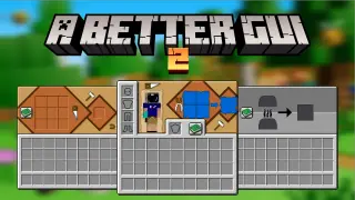 A Better Gui 2 Texture Pack (1.21, 1.20) – MCPE/Bedrock
