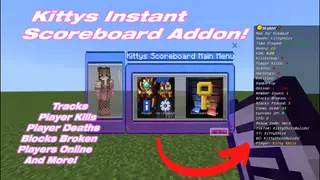 Kittys Instant Scoreboard Addon (26.x, 1.21) – MCPE/Bedrock Mod