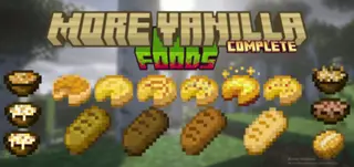More Vanilla Foods Plus Addon (26.x, 1.21) – MCPE/Bedrock Mod