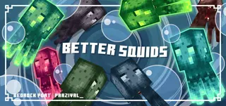 Better Squid Texture Pack (26.x, 1.21) – MCPE/Bedrock