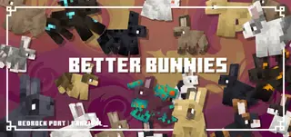 Better Bunnies Texture Pack (26.x, 1.21) – MCPE/Bedrock