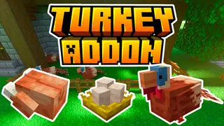 Turkey Addon (26.x, 1.21) – MCPE/Bedrock Mod