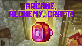 Arcane, Alchemy, CRAFT Addon (1.21, 1.20) – MCPE/Bedrock Mod