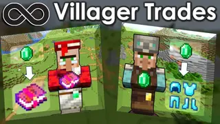 Infinite Villager Trades Addon (26.x, 1.21) – MCPE/Bedrock Mod