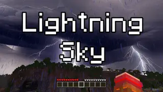 Lightning Sky Texture Pack (1.21, 1.20) – MCPE/Bedrock