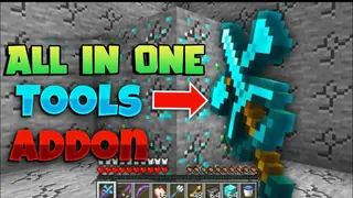 All in One Tool Addon (1.21, 1.20) – MCPE/Bedrock AIOTs Mod