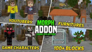 Ultimate Morph Addon (26.x, 1.21) – MCPE/Bedrock Mod