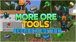More Ores Tools Addon (26.x, 1.21) – MCPE/Bedrock Mod