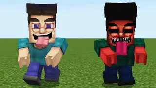 Grotesque Steve Addon (26.x, 1.21) – MCPE/Bedrock Horror Mod