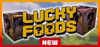 Lucky Foods Addon (26.x, 1.21) – MCPE/Bedrock Mod