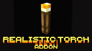 Realistic Torch Addon (26.x, 1.21) – MCPE/Bedrock Mod