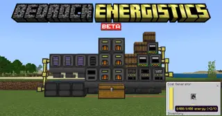 Bedrock Energistics Addon (26.x, 1.21) – MCPE/Bedrock Mod