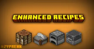 Simple Enhanced Recipes Addon (26.x, 1.21) – MCPE/Bedrock Mod