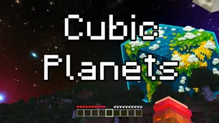 Cubic Planets Texture Pack (1.21, 1.20) – MCPE/Bedrock